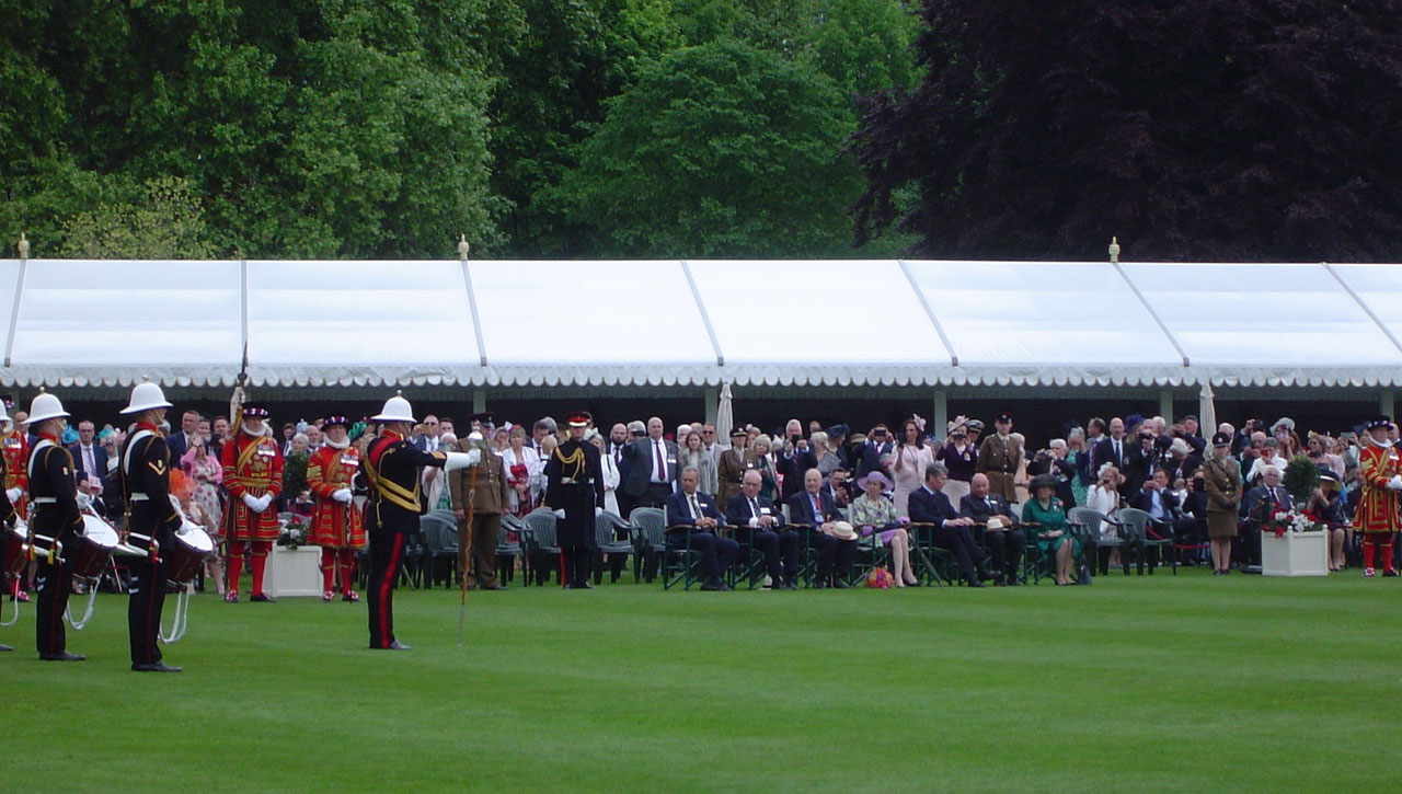 A Garden Party at Buckingham Palace on 12th May 2022