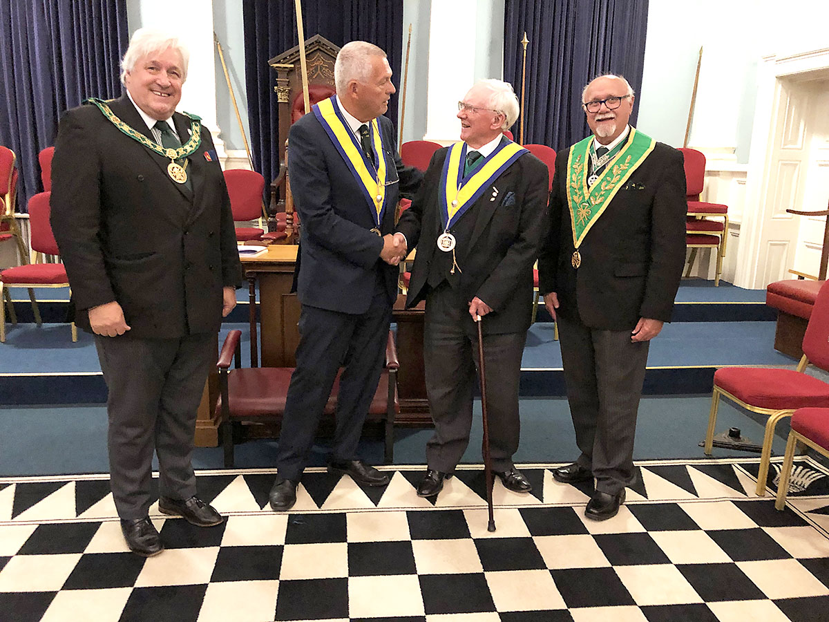 Worshipful Master is the Pride of Surrey
